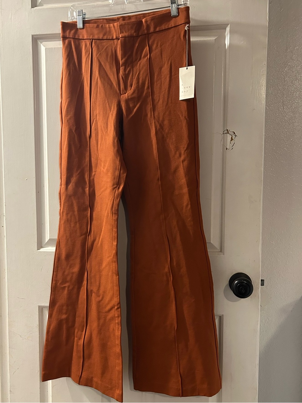 a new day Rust Wide-Leg Women's Pants